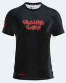 GroundGame inferno RASHGUARD-BLACK